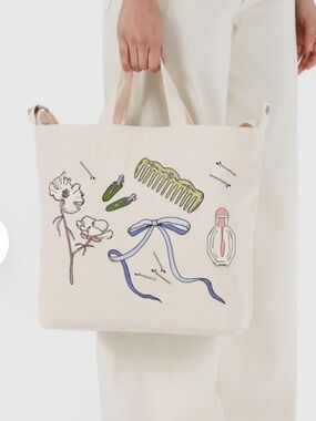 Baggu Horizontal Duck Zip Bag, cotton